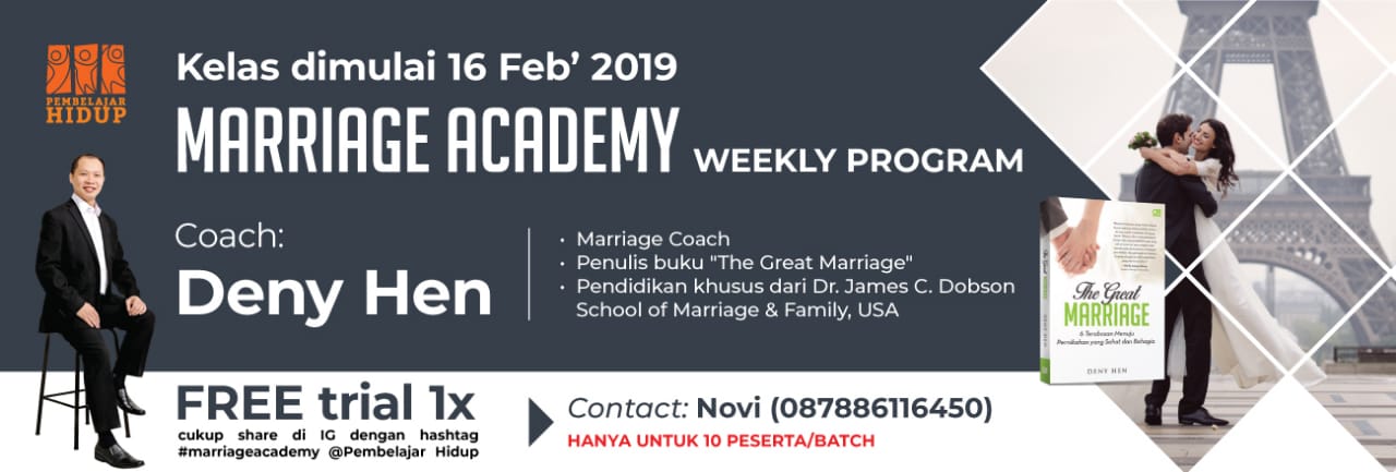 marriage academy weekly program