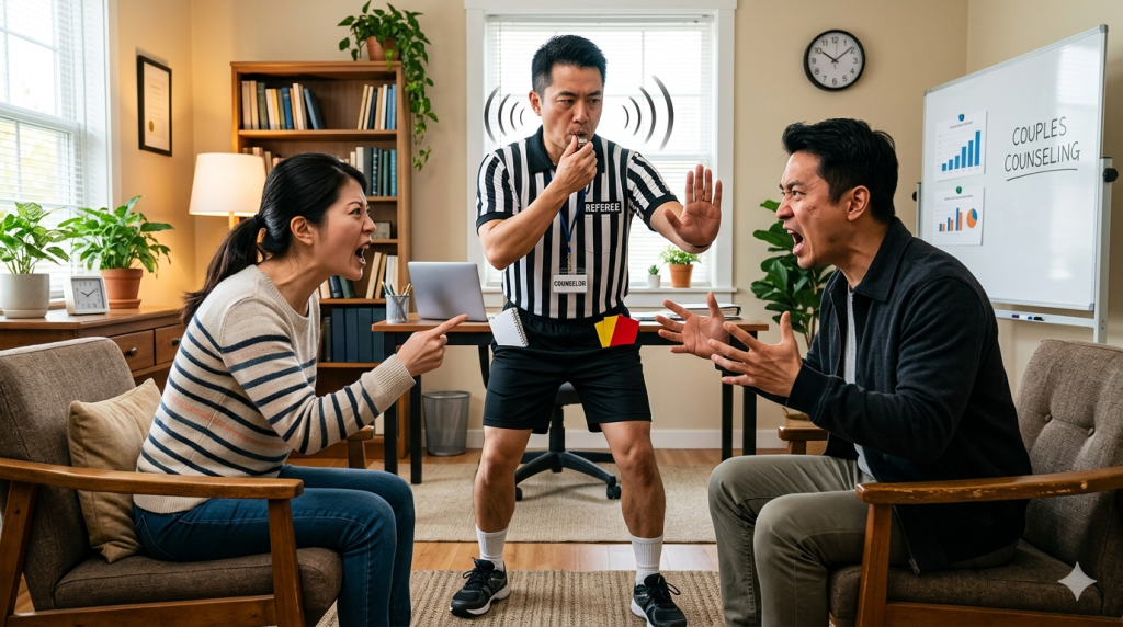 konseling pernikahan bukan wasit